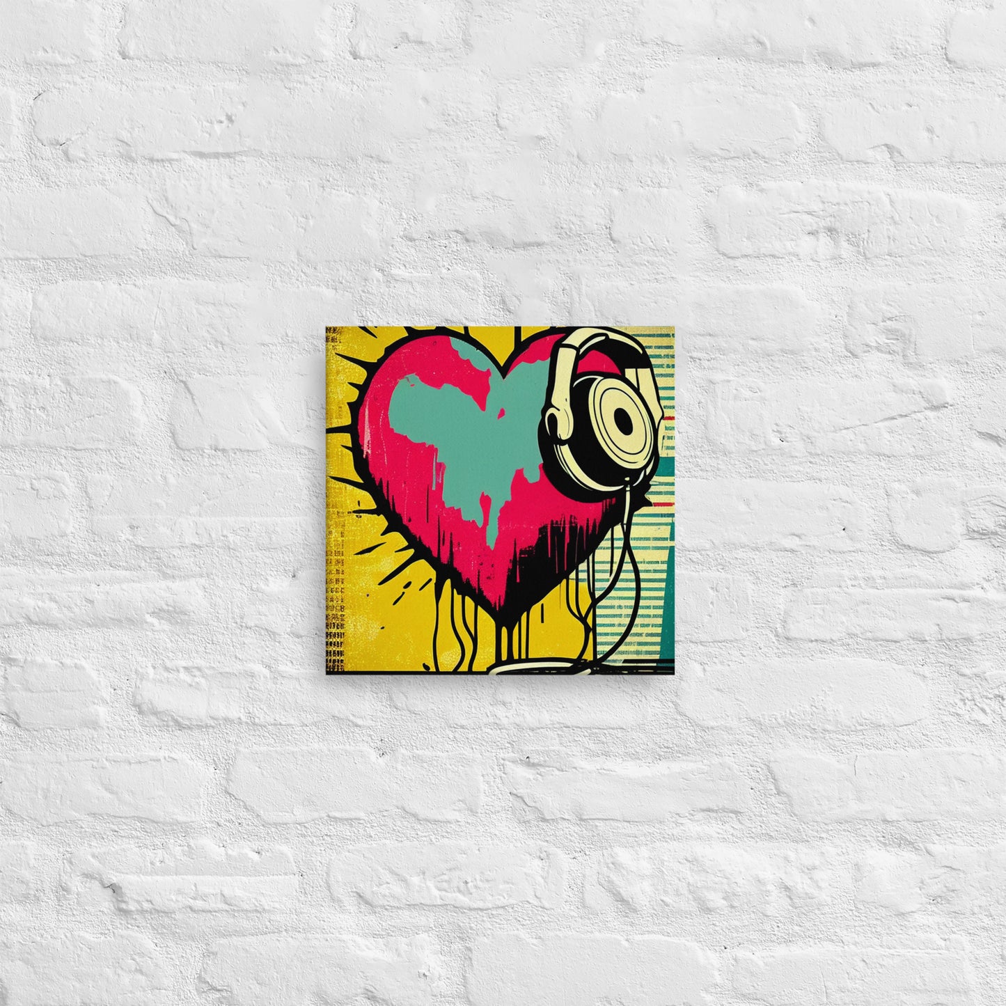 Listen To Your Heart Art Canvas