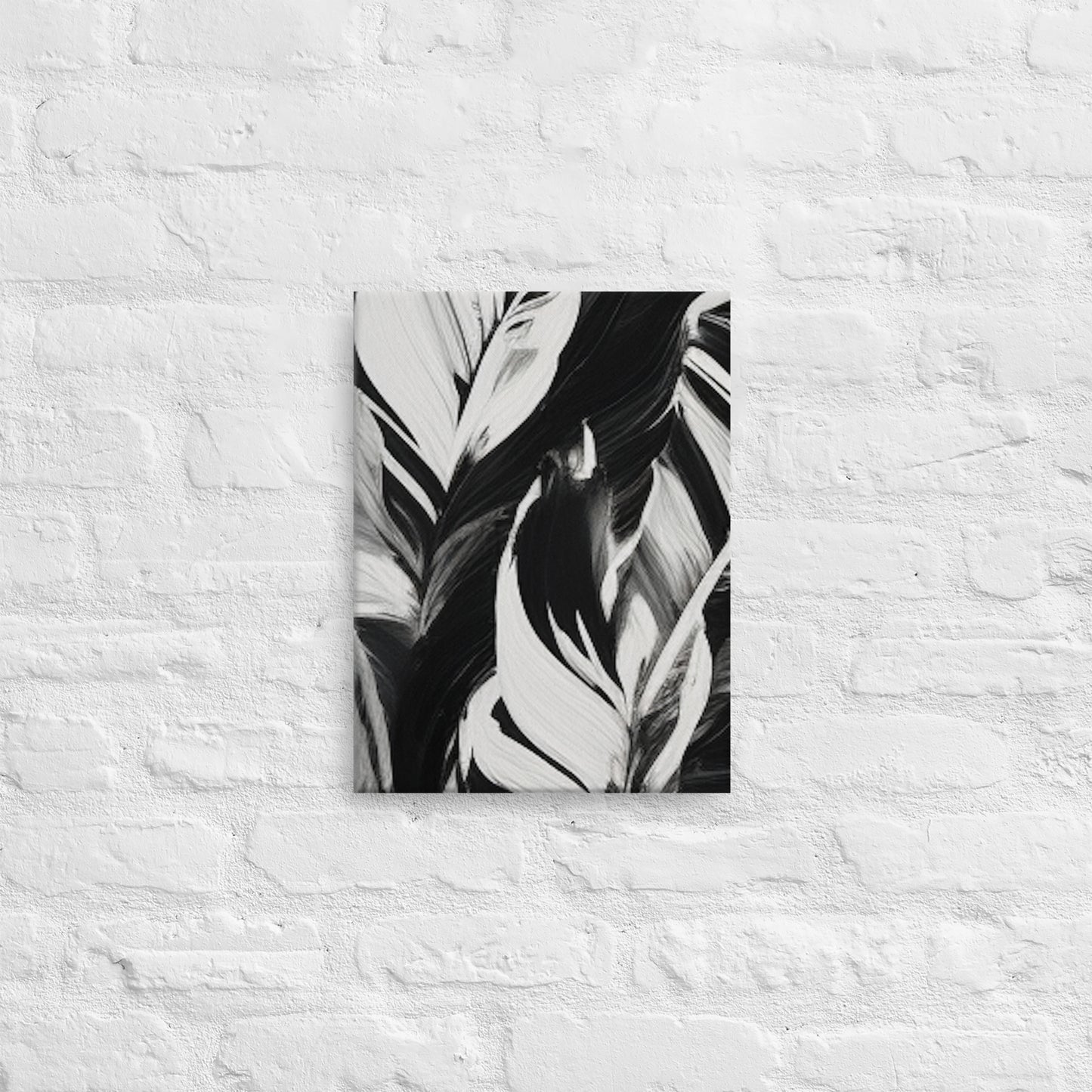 Simplicity in Contrast II Canvas