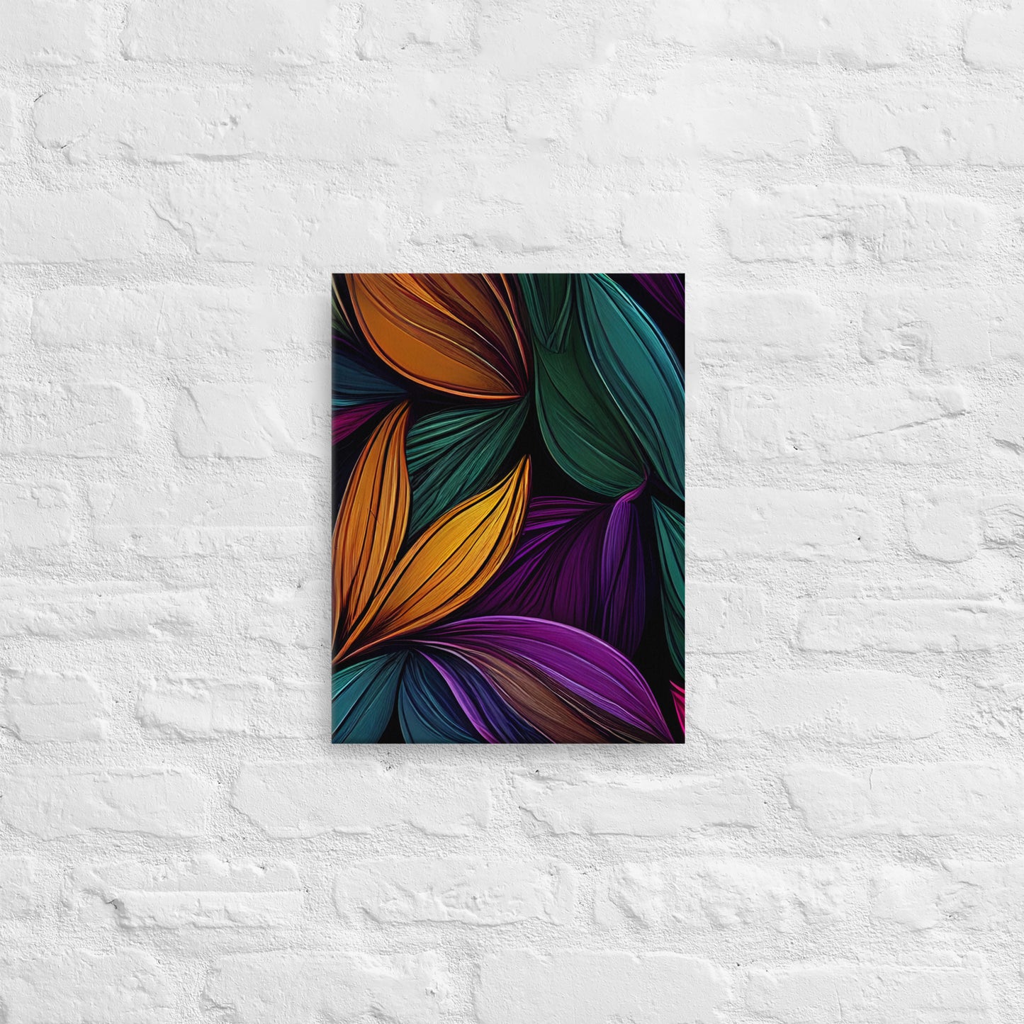 Leaves Ablaze Canvas