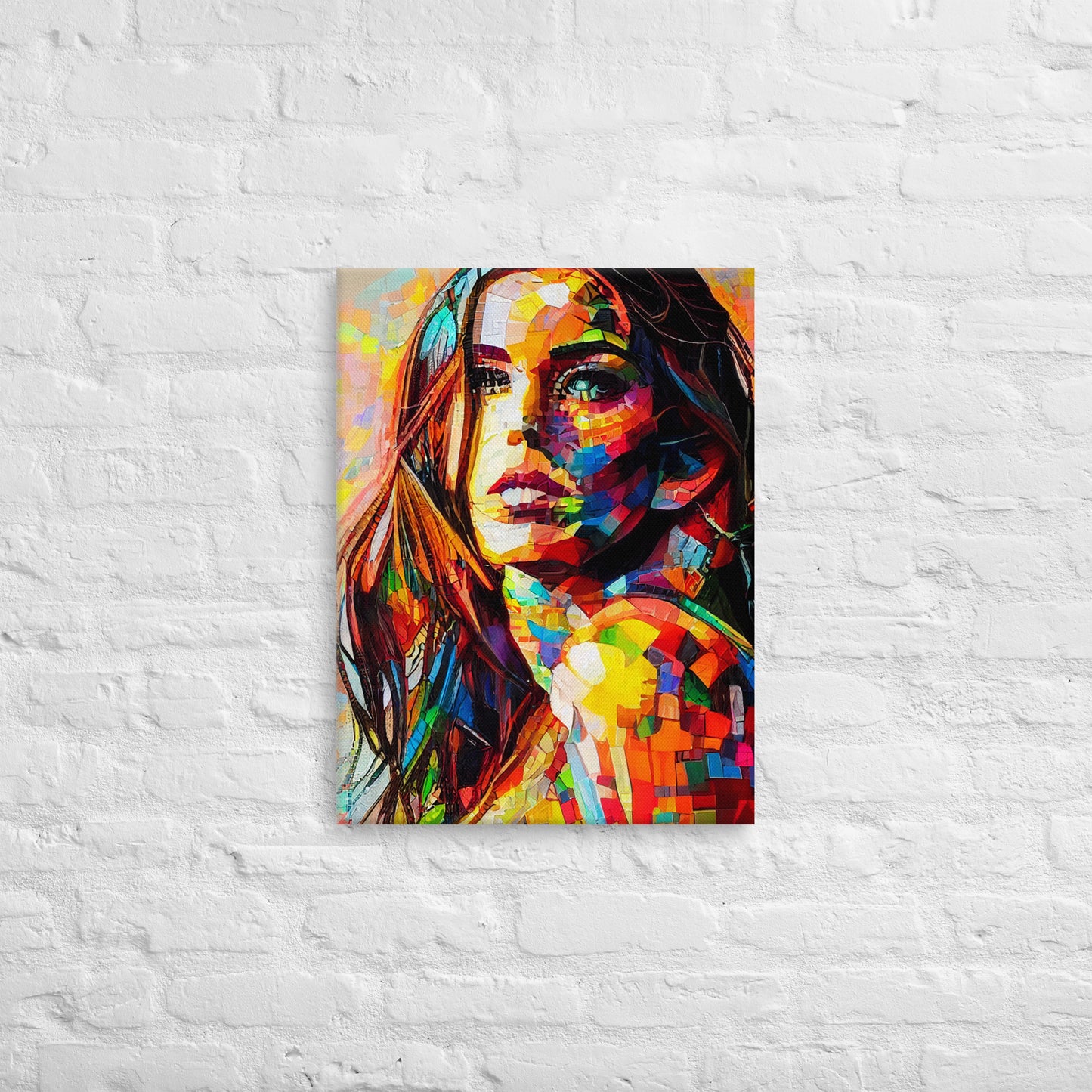 Mosaic Muse Art Canvas