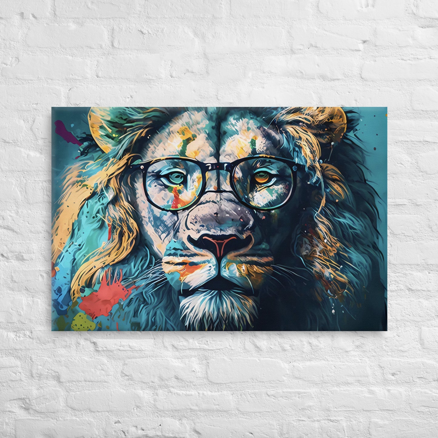 Prism of the Jungle Art Canvas