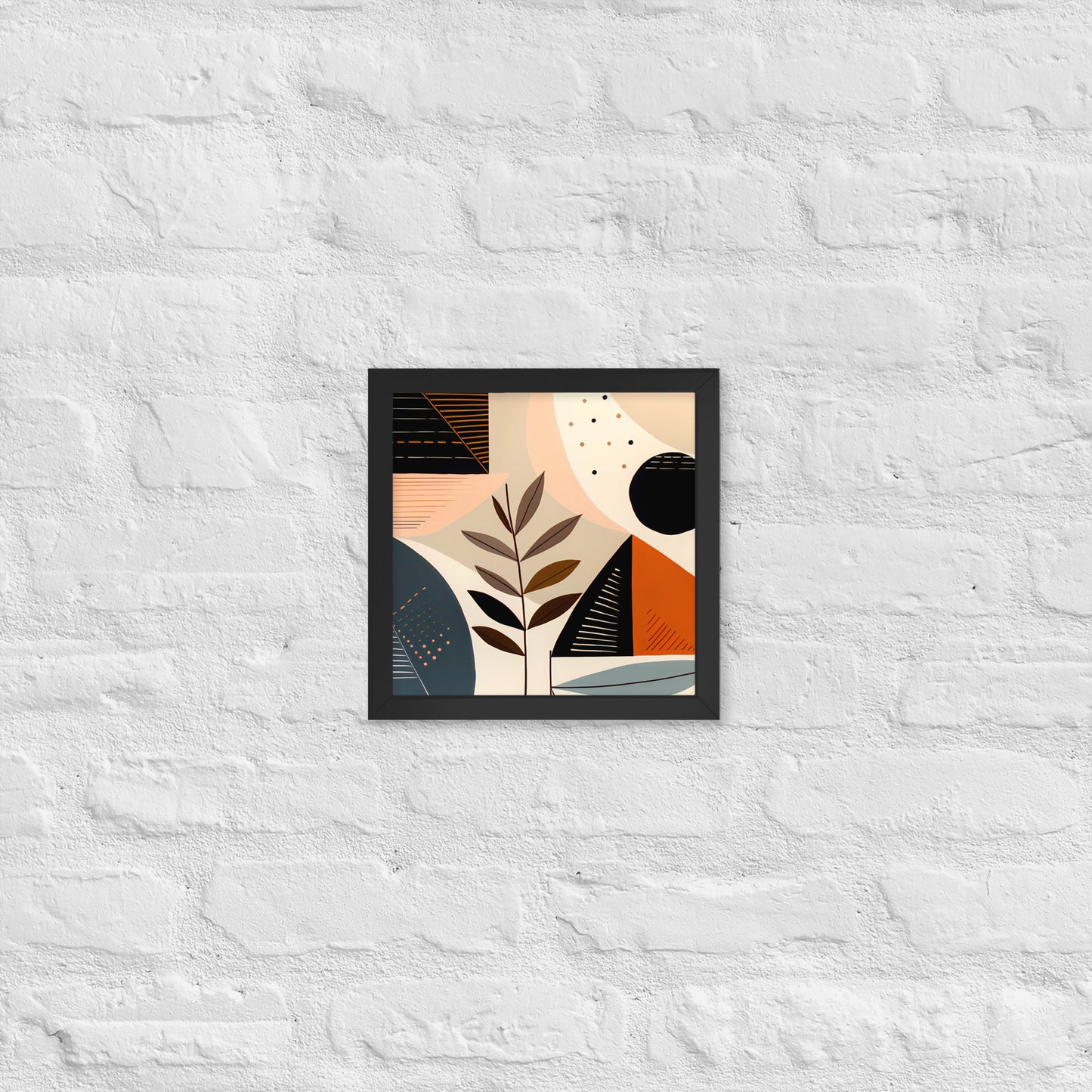 Minimalism Abstract Art Framed Poster