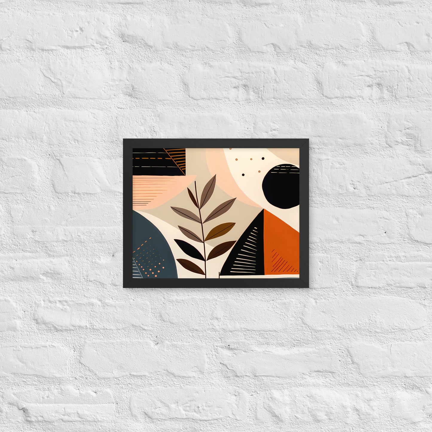 Minimalism Abstract Art Framed Poster