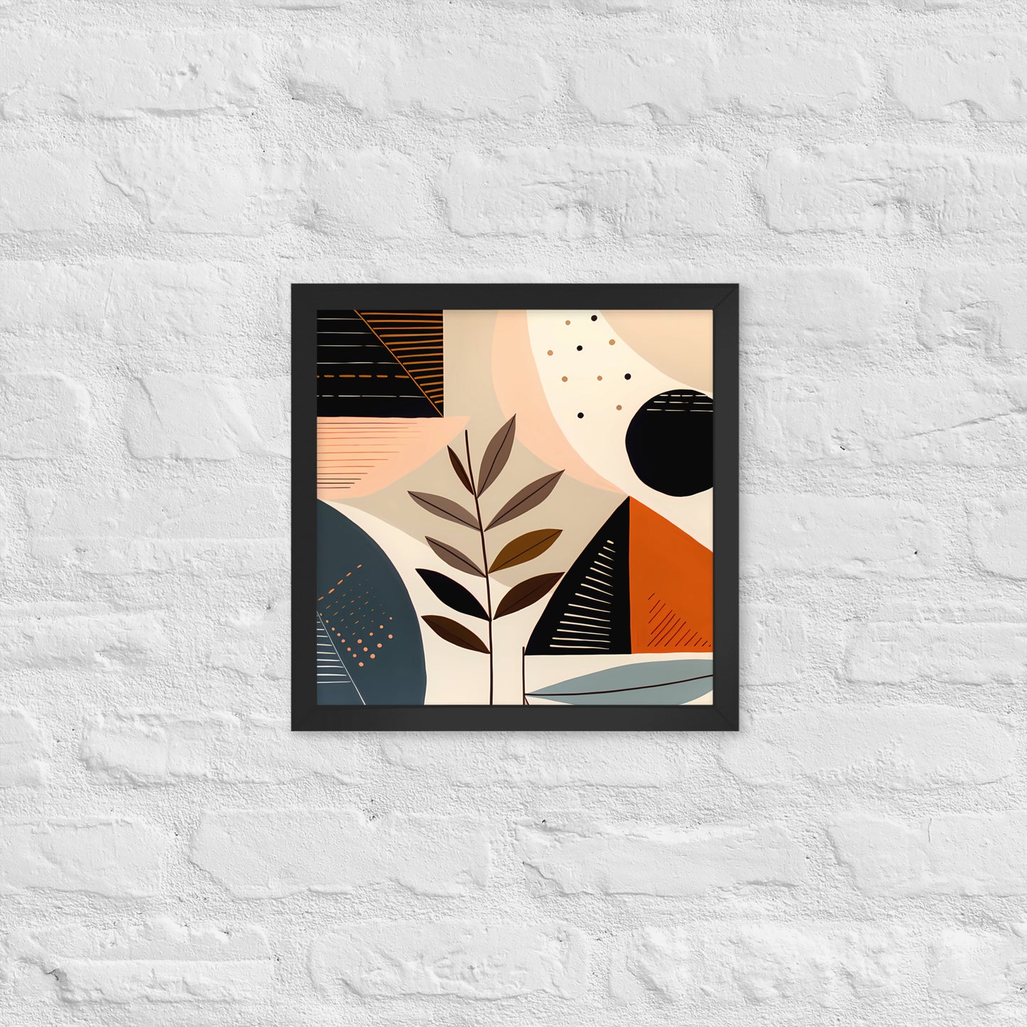 Minimalism Abstract Art Framed Poster