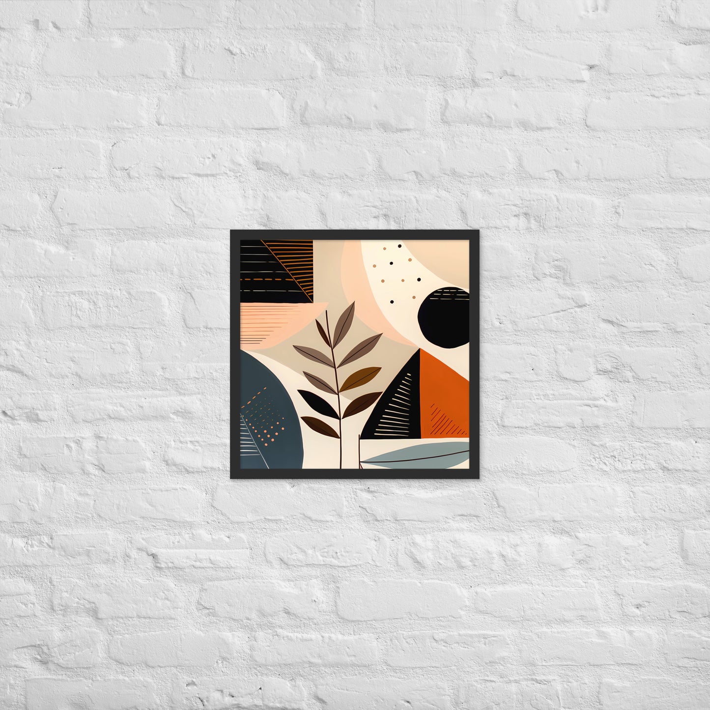 Minimalism Abstract Art Framed Poster