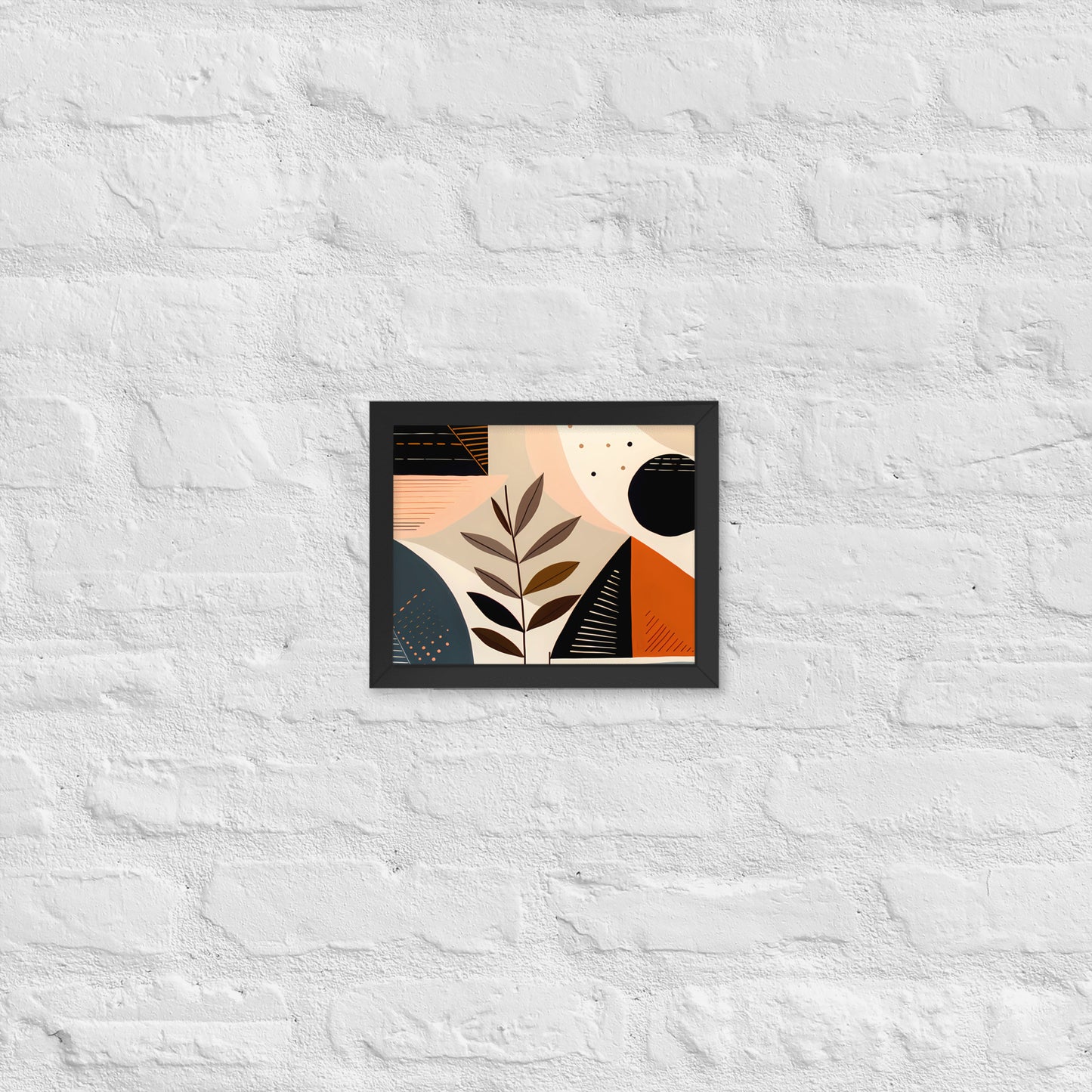 Minimalism Abstract Art Framed Poster