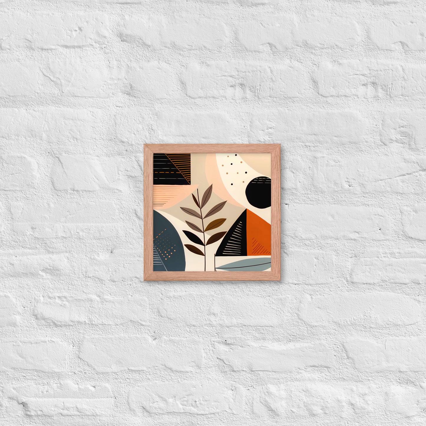 Minimalism Abstract Art Framed Poster