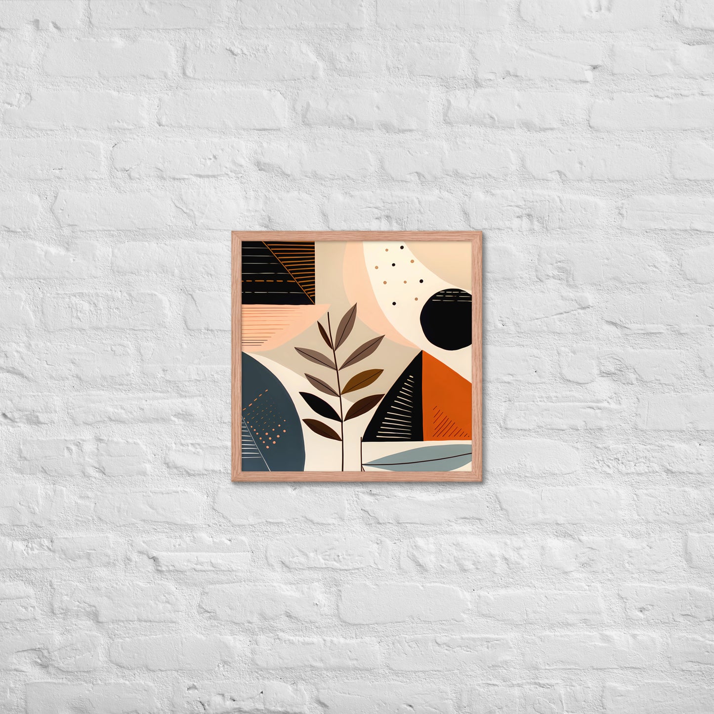 Minimalism Abstract Art Framed Poster