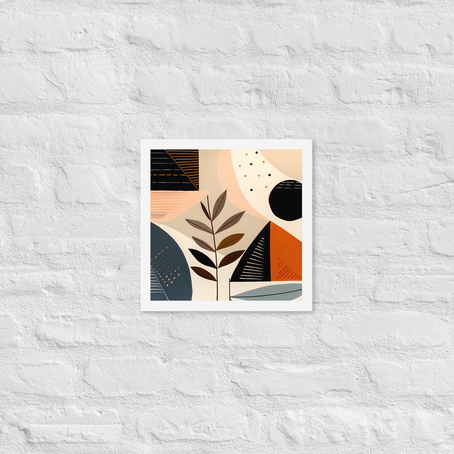 Minimalism Abstract Art Framed Poster