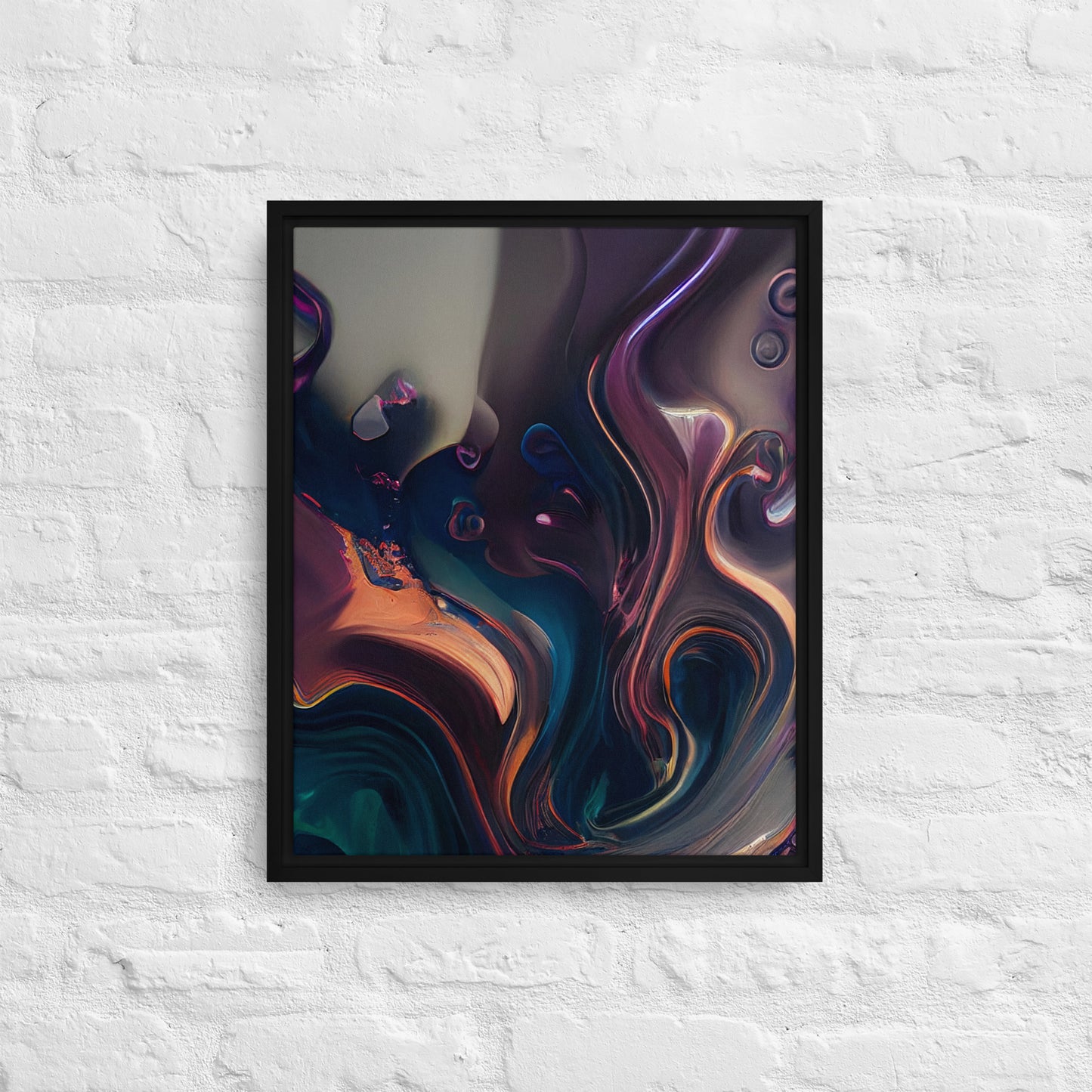 Twilight Haze Framed Canvas