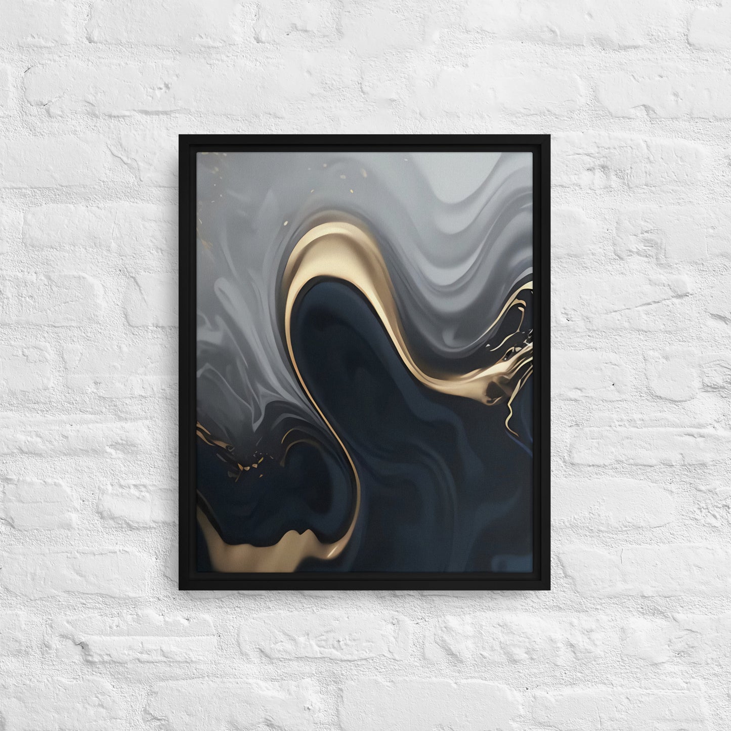 Luxury in Motion Framed Art Canvas