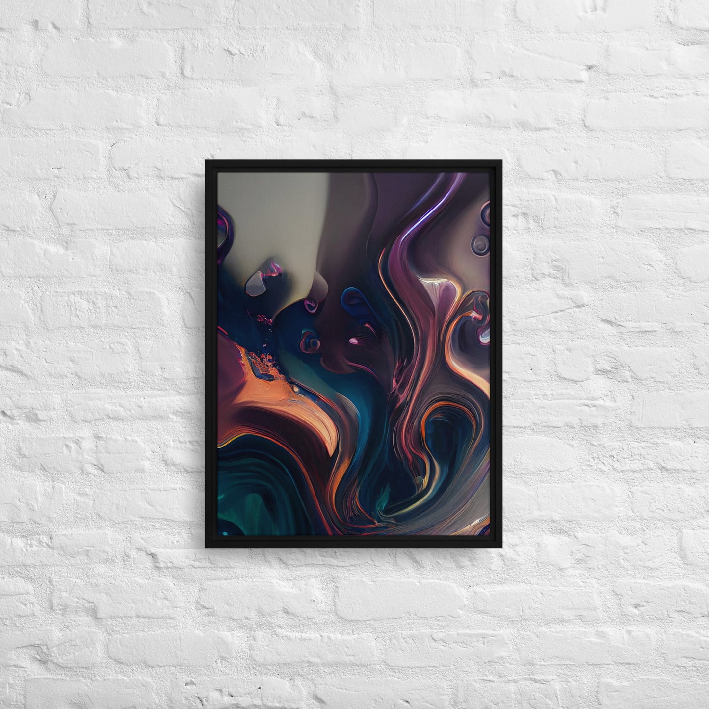 Twilight Haze Framed Canvas