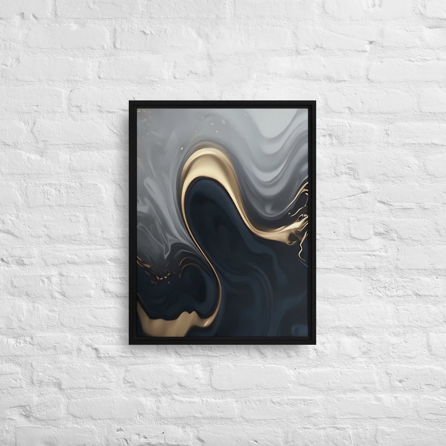 Luxury in Motion Framed Art Canvas