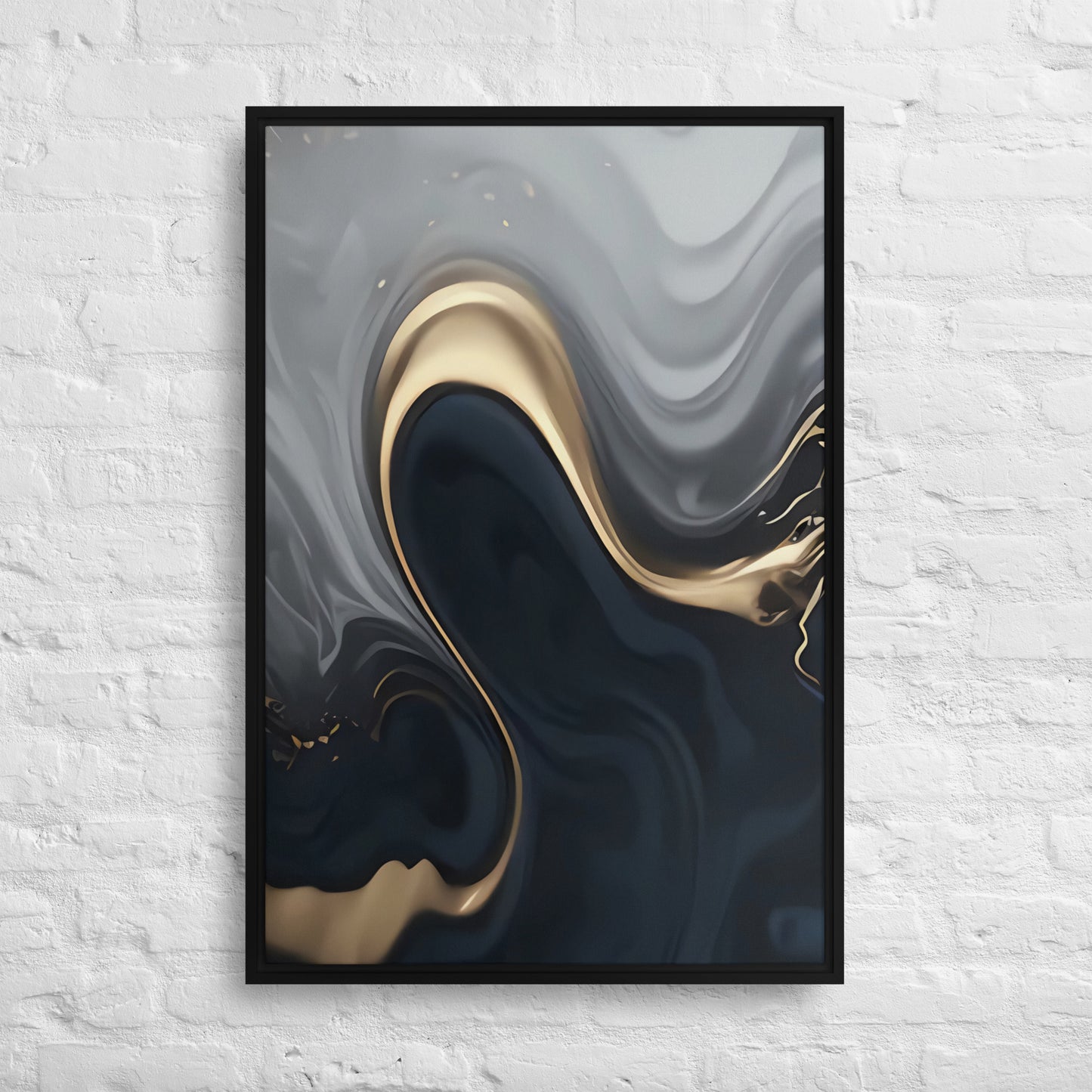 Luxury in Motion Framed Art Canvas