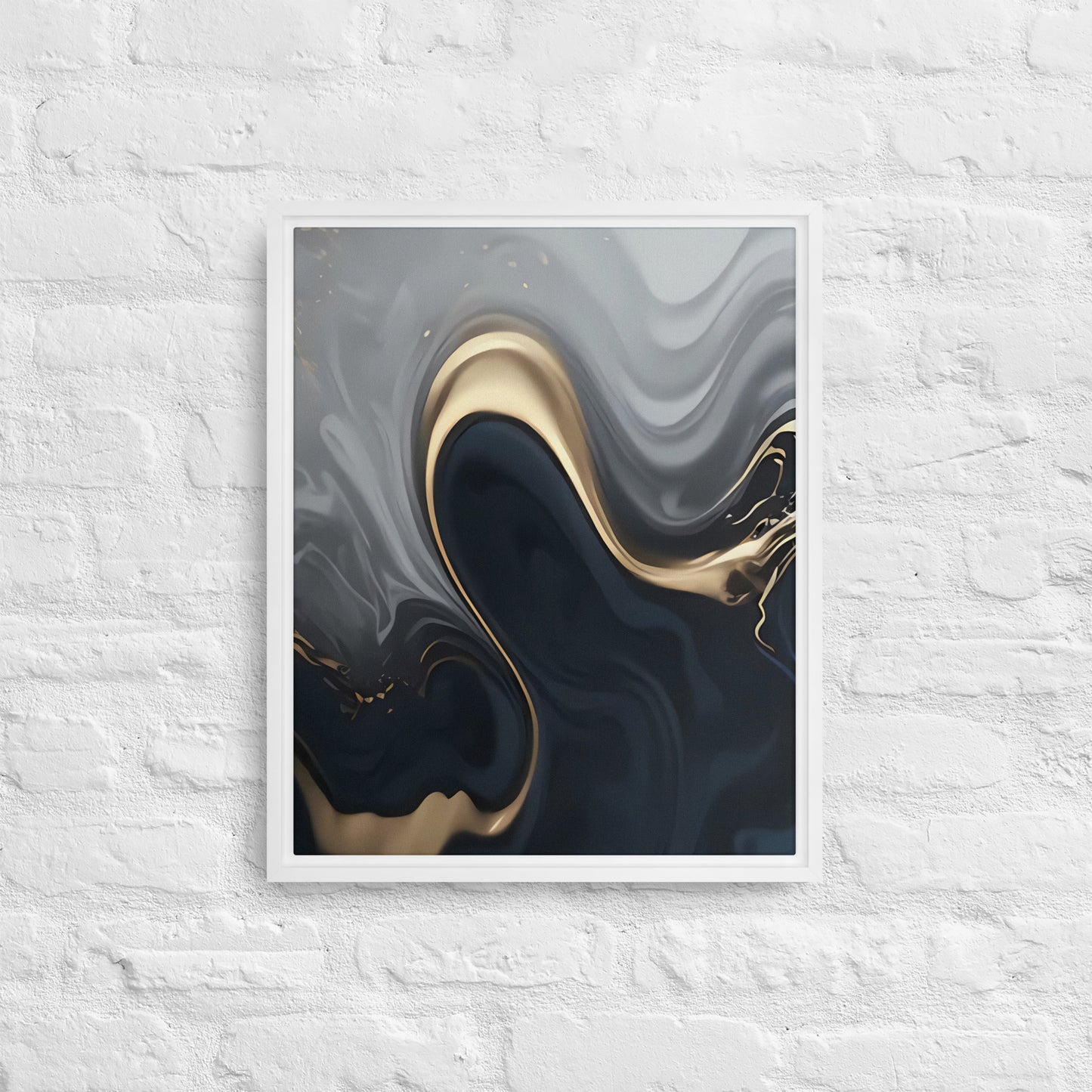 Luxury in Motion Framed Art Canvas