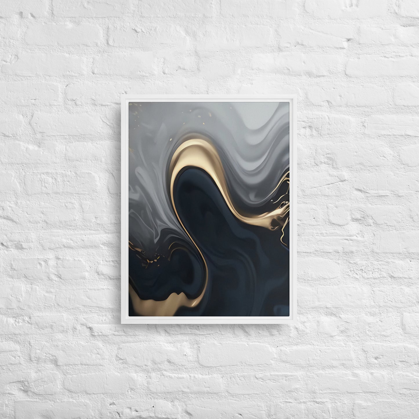 Luxury in Motion Framed Art Canvas